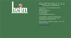 Desktop Screenshot of gartenbau-heim.de